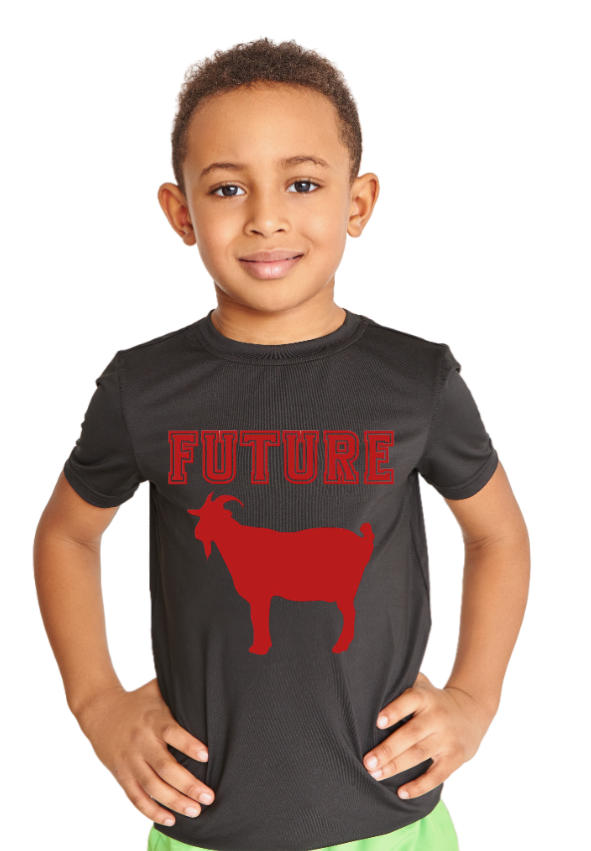 Kids Print Shirt | Future Goat Print Shirt | lilpuckers