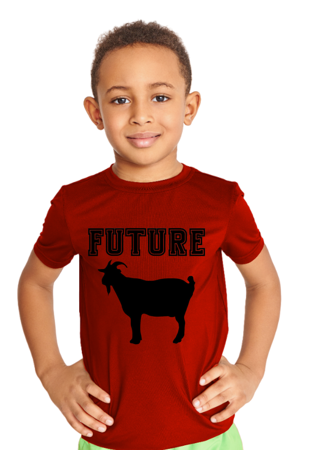 Kids Print Shirt | Future Goat Print Shirt | lilpuckers