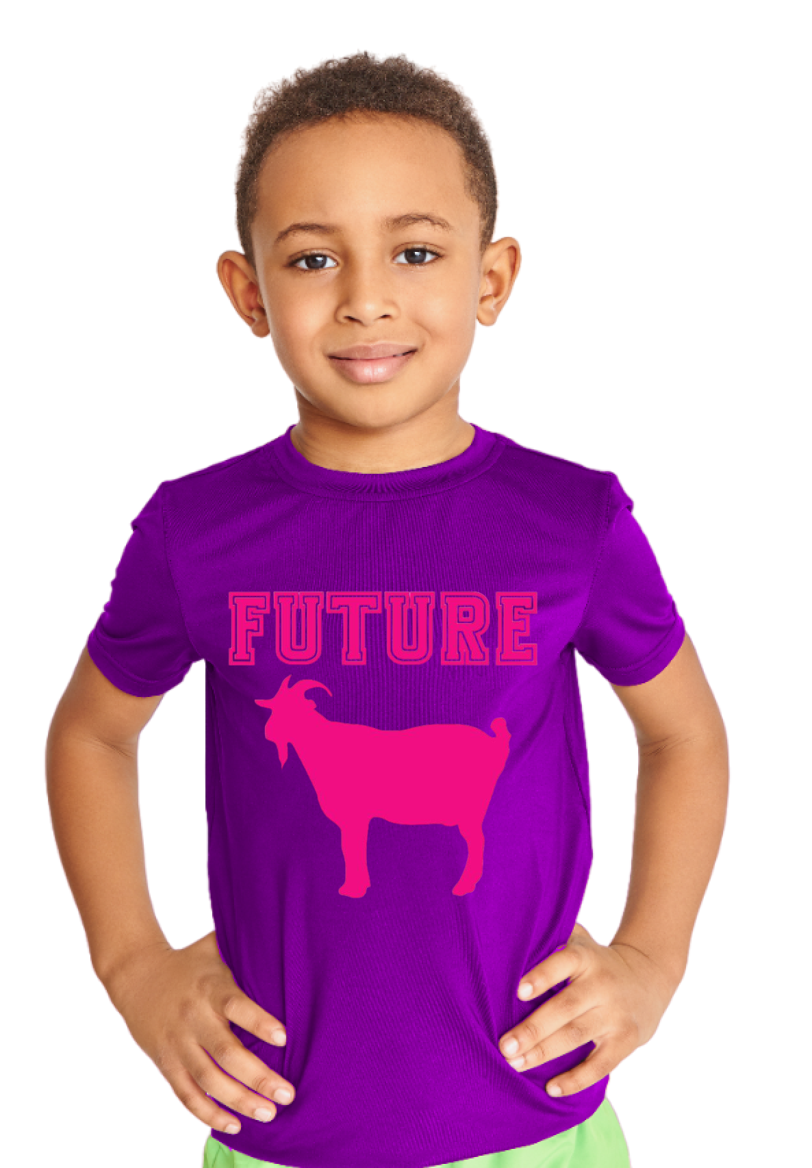 Kids Print Shirt | Future Goat Print Shirt | lilpuckers