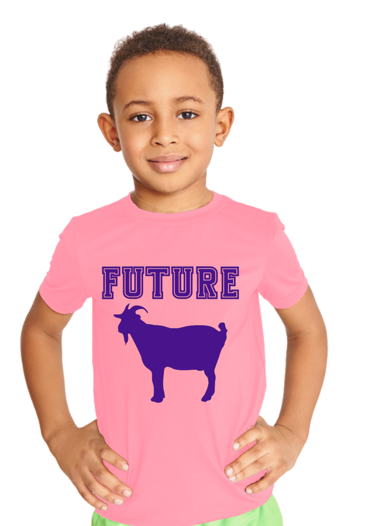 Kids Print Shirt | Future Goat Print Shirt | lilpuckers